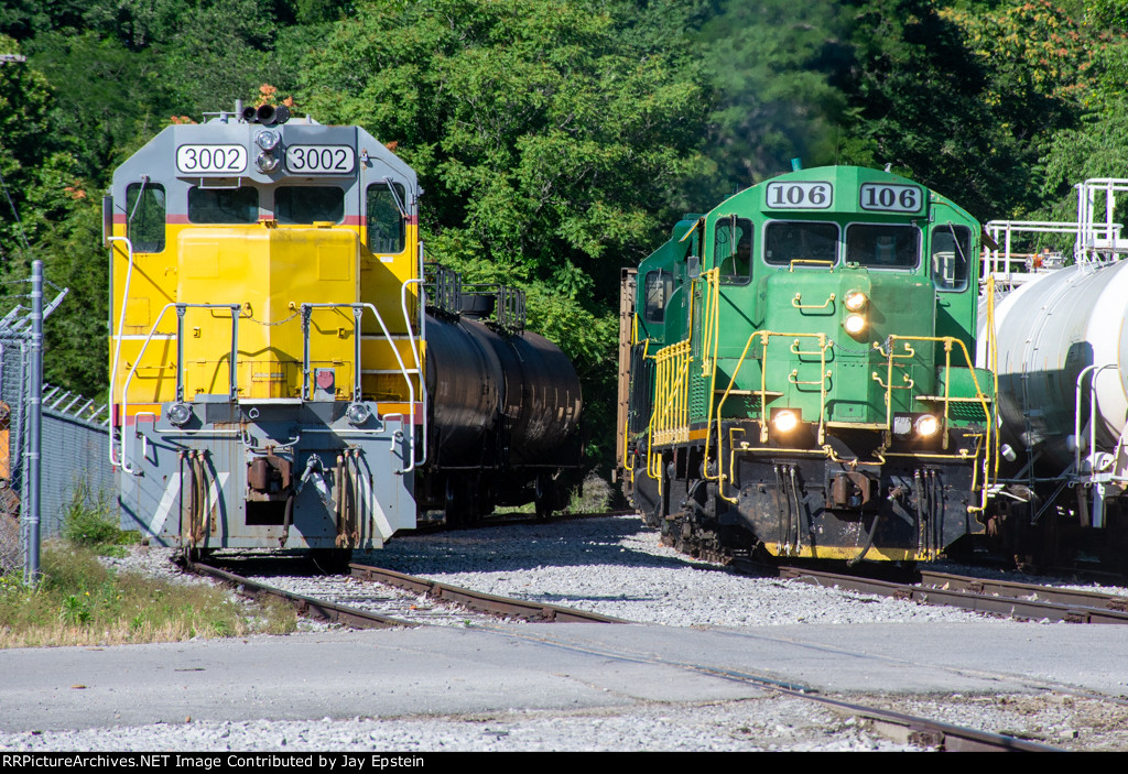 CFWR 106 poses next to SQVR 3002